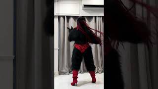 RealKhole Presents Groovin Gorilla – Fierce Fashion in Red and Black [upl. by Ecienahs844]