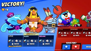 Brawl Stars Gem Grab  FLAWLESS VICTORY [upl. by Emersen980]