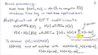 Introduction to Circular Convolution and Filtering with the DFT [upl. by Stormie]