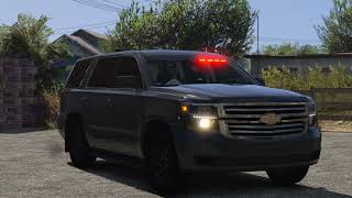 RCMP unmarked Tahoe quotkquot div [upl. by Eardnoed451]