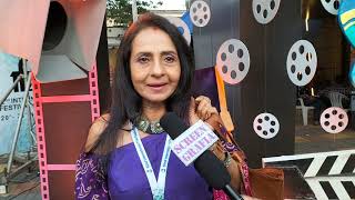 Interview with actress Sujata Mehta  सुजाता मेहता  IFFI2021 [upl. by Salangi506]