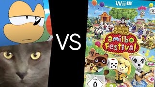 Dudes VS Animal Crossing Amiibo Festival Wii U [upl. by Yleve]