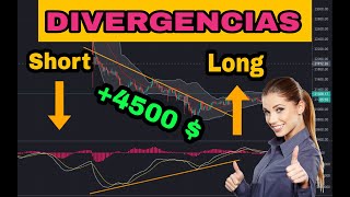 🤑 ►DIVERGENCIAS MACD◄ 📈ESTRATEGIA DE TRADING RENTABLE 👉INDICADOR MACD ALTAS RENTABILIDADES 💪🏽 [upl. by Nwadal]