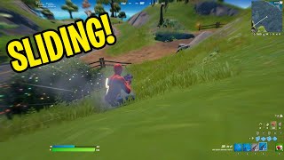 How to Slide in Fortnite Chapter 3 New Sliding Mechanic [upl. by Norat204]