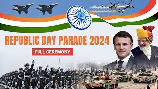 Republic Day Parade Full Ceremony LIVE  Grand Republic Day Celebrations In Delhi [upl. by Grados]