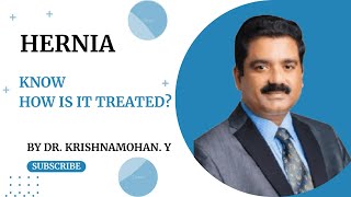 Hernia  Why it Occurs and How is it Treated  Dr Krishnamohan Y  CARE Hospitals [upl. by Sirama]