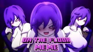 EnderGirl  ON THE FLOOR ANIMATION MEME Minecraft Anime [upl. by Asillem481]