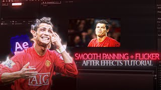 Create Smooth Panning amp Flicker Effects in After Effects  After Effects Tutorial [upl. by Pegg]