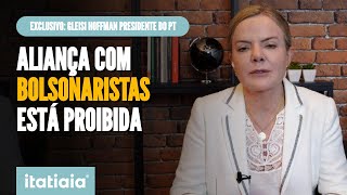 ENTREVISTA EXCLUSIVA COM GLEISI HOFFMANN PRESIDENTE DO PT [upl. by Aicetel985]