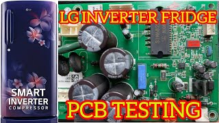 LG INVERTER FRIDGE PCB TESTING pcbrepair lg refrigerator youtubevideos youtubefeeds [upl. by Aisac]