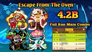 42B is REAL Escape From The Oven Breakout Full Run amp New Combo Cookie Run Ovenbreak [upl. by Lalla504]