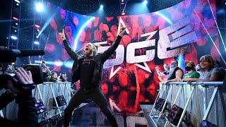 Edge Entrance WWE SmackDown Aug 20 2021 [upl. by Fulmis737]