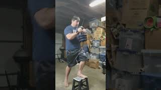 100 Goblet Step Ups In Under 4 Min 30 lb Kettlebell [upl. by Neils]