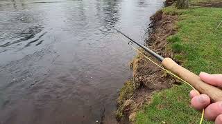 Fly Fishing the North Esk Pert Beat  Luther Pool 200323 4K [upl. by Genna]