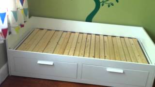 ikea brimnes daybed assembly service in DC MD VA by Dave Song of Furniture Assembly Experts [upl. by Gerdy]