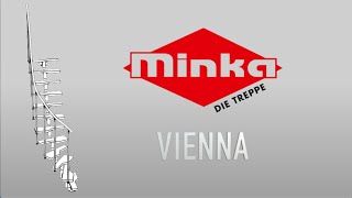 MinkaVIENNA Aufbauvideo bzw Montagevideo der Raumspartreppe [upl. by Hannan116]