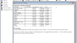 Statgraphics Fitting Distribution [upl. by Waterman582]