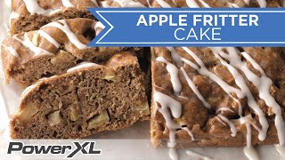 Air Fried Apple Fritters Cake Recipe 🍏🍎  PowerXL Combo 12in1 Air Fryer [upl. by Hgielrac]