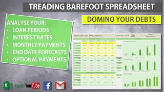 Domino Your Debt Spreadsheet [upl. by Damiani]