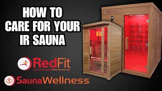 How to Clean amp Care For Your Infrared Sauna [upl. by Honniball882]