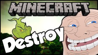 Minecraft Trolling Little Kids  3 GriefingDestroying [upl. by Rehprotsirhc]