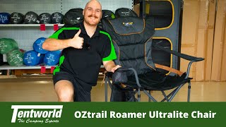 OZtrail Roamer Ultralite Chair [upl. by Annanhoj849]