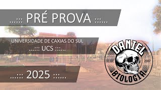 PRÉ PROVA UCS 2025 [upl. by Uranie]