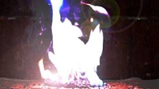 Coloured Flames  Periodic Table of Videos [upl. by Nonnad]