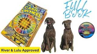 The Cash Wheel FULL BOOK new Florida Lottery Scratch Offs live scratchoffs viral [upl. by Yzeerb]