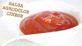 SALSA AGRODOLCE CINESE  come quella del ristorante cinese [upl. by Ida]