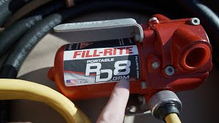 FillRite 12V DC Fuel Transfer Pump Unboxing [upl. by Trask]