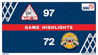 BC Boncourt vs Lugano Tigers  Game Highlights [upl. by Itch964]