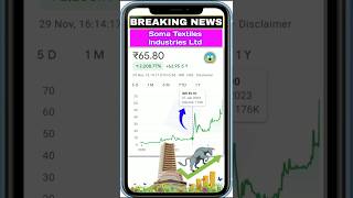 Soma textiles share latest news  Soma textiles share news today  Soma textiles share news [upl. by Odla]