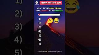 Basic Anatomy Quiz 🧠 Can you get 67 🤔 anatomy quiz shorts anatomyquiz [upl. by Asserrac]