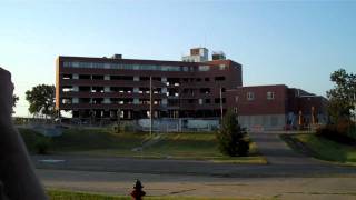 Atchison Hospital implosion [upl. by Irrabaj389]