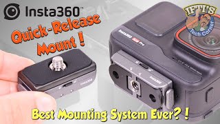 Is the new Insta360 Quick Release Mount System the Best Ever [upl. by Hersch]