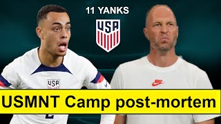 WHERE TO NOW The USMNT Council looks back at camp and forward to Copa America [upl. by Janus]