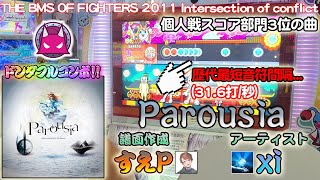 4K太鼓の達人【台灣アジアver】Parousia  xi 全良 [upl. by Tiphani]