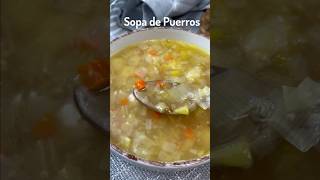 👌 Espectacular SOPA de PUERROS o Porrusalda yoyomismaymiscosas receta recetas [upl. by Adohr]