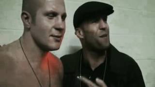 Fedor and Jason Statham Backstage [upl. by Aninotna]