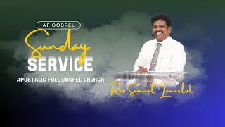 🔴10112024 SUNDAY APOSTALIC FULL GOSPEL CHURCH  live Service  DSAMUEL LANCELOT  AF GOSPEL 🔴 [upl. by Raphaela]