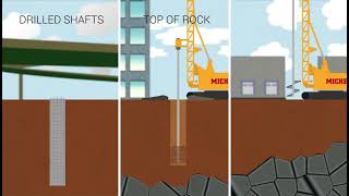 Drilled Shafts Animation [upl. by Reinhart]