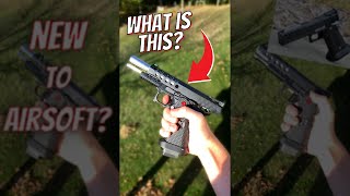 Airsoft Pistols Explained shorts [upl. by Nhor]