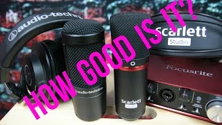 SCARLETT 2i2 STUDIO vs AUDIO TECHNICA To get the bundle or get an upgrade [upl. by Mikihisa]