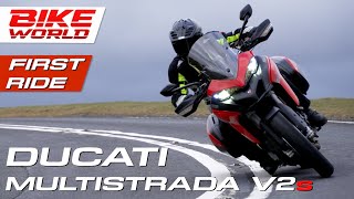 Ducati Multistrada V2s First Ride Its A Bloody Good Road Bike [upl. by Annia]