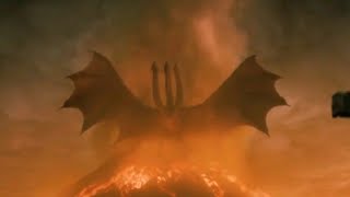 King Ghidorah Alpha Roar wakes other Titans [upl. by Beichner224]