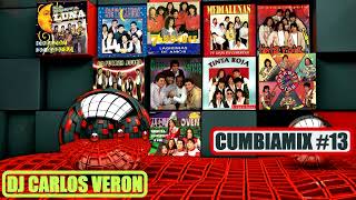 Megamix Cumbia13 19921998 Dj Carlos Verón [upl. by Asinet111]