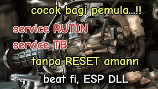 service rutin motor matic  motor beat fi [upl. by Islehc]