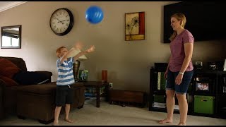 CF Exercises Balloon Toss  Cincinnati Childrens [upl. by Doley]