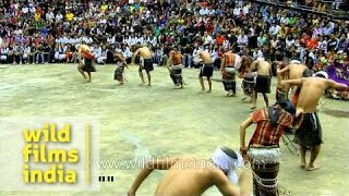 Song and dance time in Mizoram when the Anthuriums flower [upl. by Lesly]